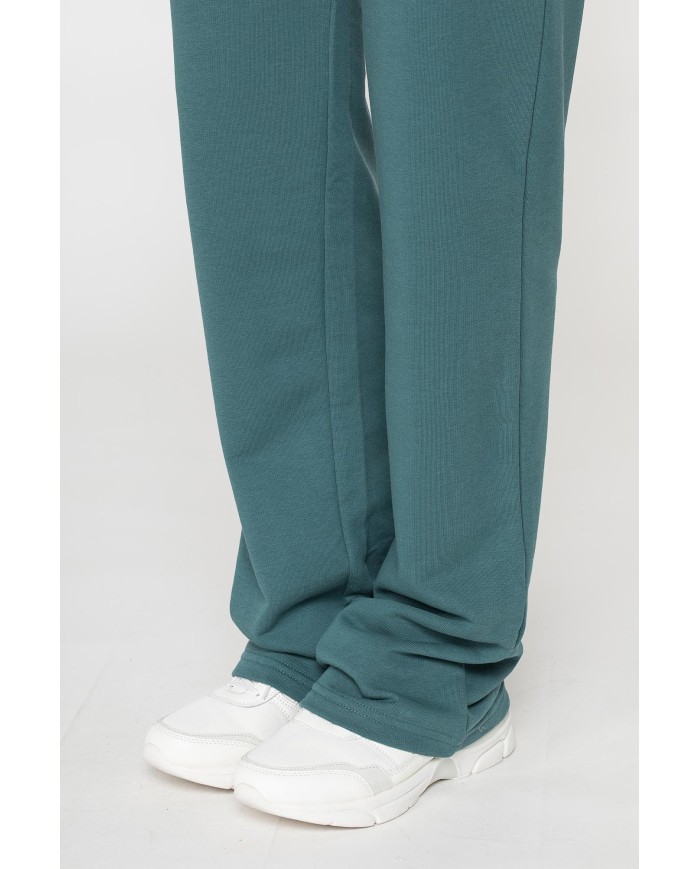 PANTALONE IN FELPA A ZAMPA