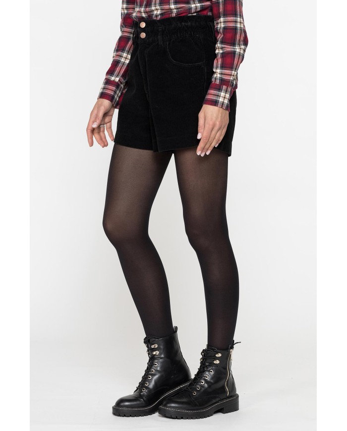 SHORT IN VELLUTO 100% COTONE