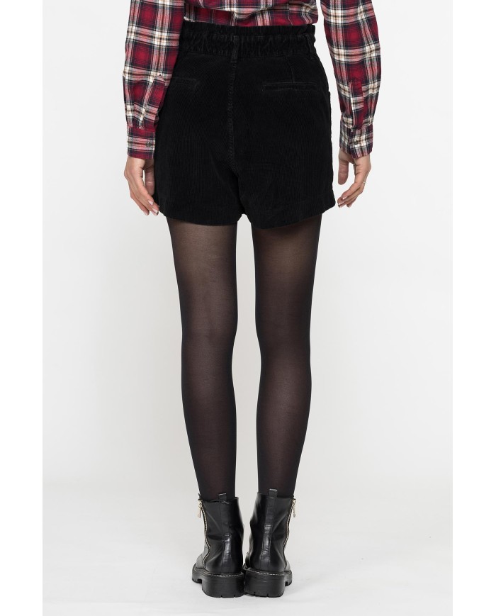 SHORT IN VELLUTO 100% COTONE