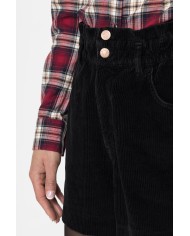 SHORT IN VELLUTO 100% COTONE