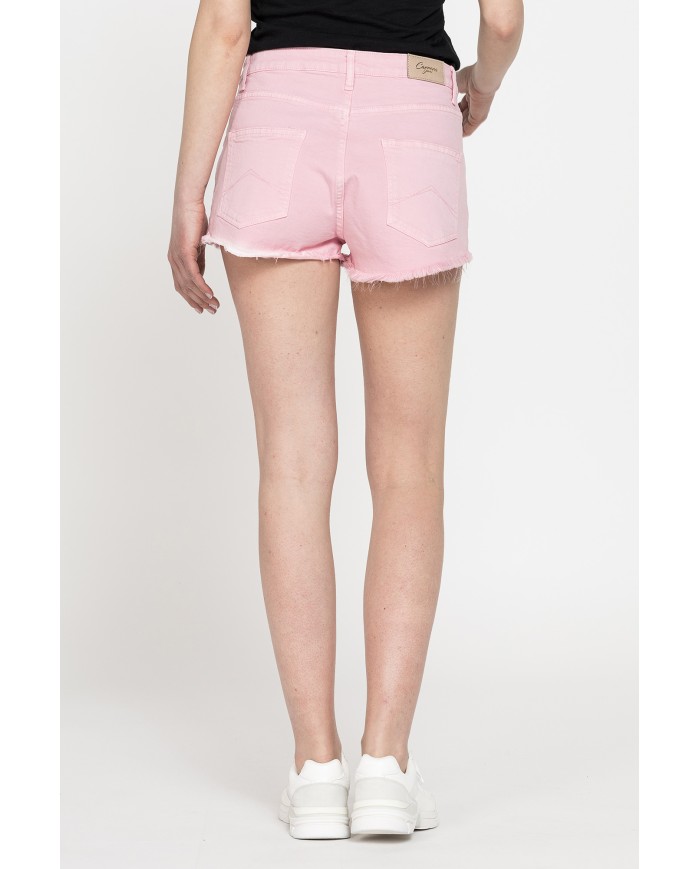 SHORT STRETCH, MODELLO 757. Vita regolare e gamba regolare.