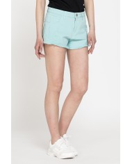 SHORT STRETCH, MODELLO 757. Vita regolare e gamba regolare.