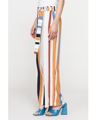 PANTALONE PALAZZO CON FIOCCO IN VITA