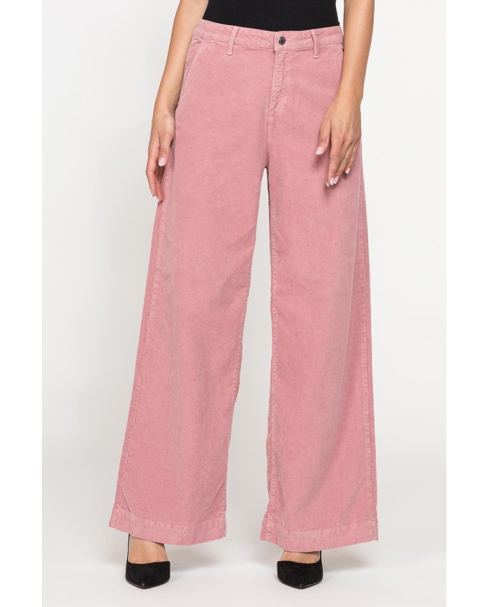 PANTALONE A PALAZZO COLORATO