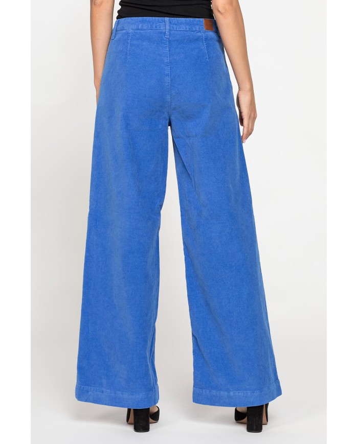 PANTALONE A PALAZZO COLORATO