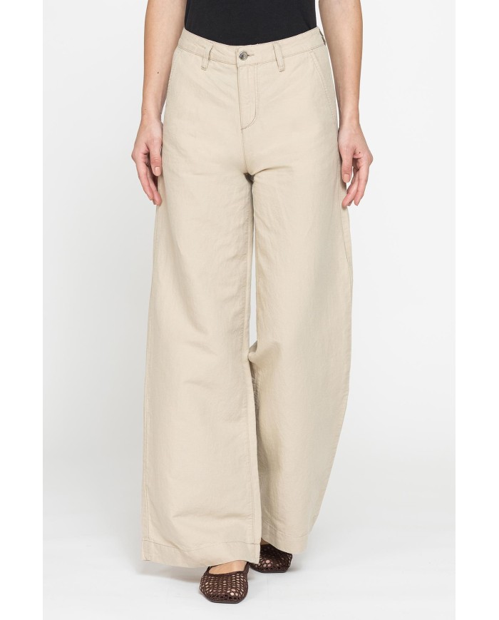 PANTALONE MOD.763 IN TESSUTO LINO COTONE