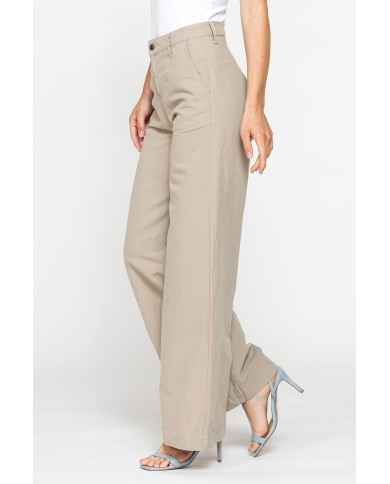 PANTALONE MOD.763 IN TESSUTO LINO COTONE PANTALONE MOD.763 IN TESSUTO LINO COTONE