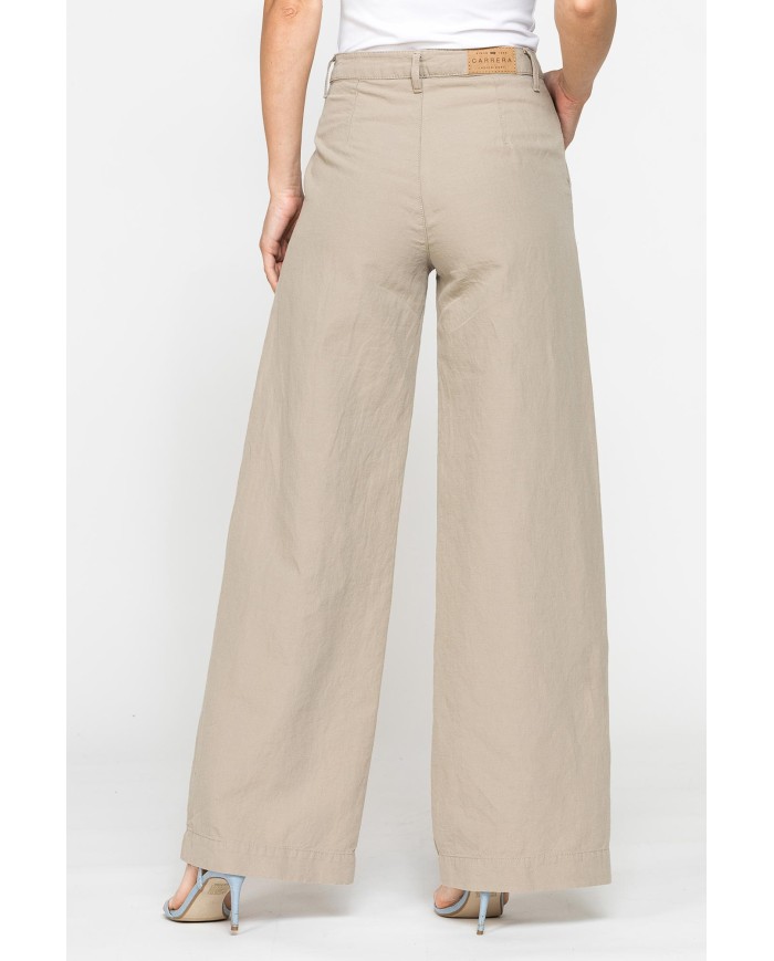 PANTALONE MOD.763 IN TESSUTO LINO COTONE