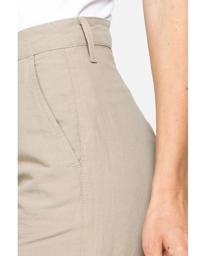 PANTALONE MOD.763 IN TESSUTO LINO COTONE