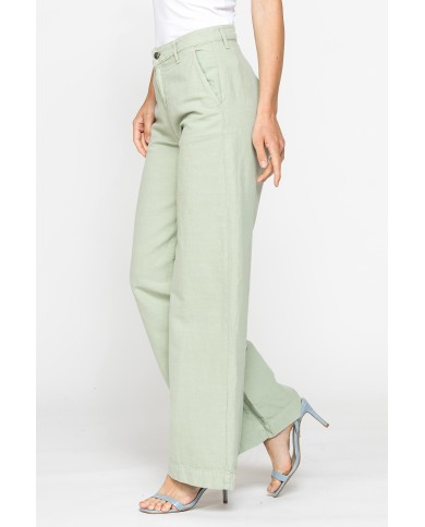 PANTALONE MOD.763 IN TESSUTO LINO COTONE PANTALONE MOD.763 IN TESSUTO LINO COTONE