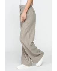 PANTALONE LARGO MOD.763 IN TESSUTO MISTO LANA
