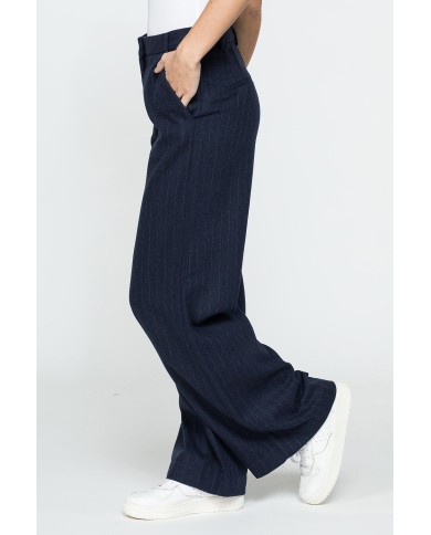 PANTALONE LARGO MOD.763 IN TESSUTO MISTO LANA PANTALONE LARGO MOD.763 IN TESSUTO MISTO LANA