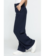 PANTALONE LARGO MOD.763 IN TESSUTO MISTO LANA