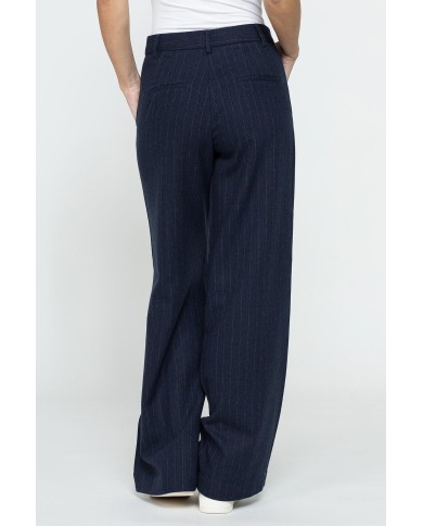 PANTALONE LARGO MOD.763 IN TESSUTO MISTO LANA PANTALONE LARGO MOD.763 IN TESSUTO MISTO LANA