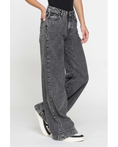 JEANS A PALAZZO IN DENIM 100% COTONE 13oz JEANS A PALAZZO IN DENIM 100% COTONE 13oz