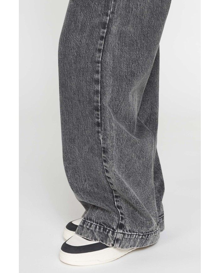 JEANS A PALAZZO IN DENIM 100% COTONE 13oz JEANS A PALAZZO IN DENIM 100% COTONE 13oz