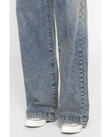 JEANS A PALAZZO IN DEMIM STRETCH 12oz. COMFORT FIT JEANS A PALAZZO IN DEMIM STRETCH 12oz. COMFORT FIT