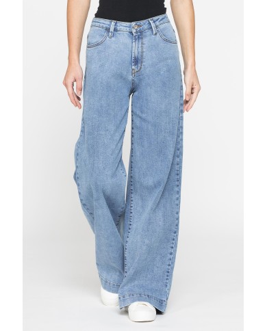 JEANS A PALAZZO IN DEMIM STRETCH 12oz. COMFORT FIT JEANS A PALAZZO IN DEMIM STRETCH 12oz. COMFORT FIT