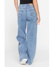 JEANS A PALAZZO IN DEMIM STRETCH 12oz. COMFORT FIT JEANS A PALAZZO IN DEMIM STRETCH 12oz. COMFORT FIT