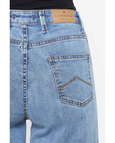 JEANS A PALAZZO IN DEMIM STRETCH 12oz. COMFORT FIT JEANS A PALAZZO IN DEMIM STRETCH 12oz. COMFORT FIT