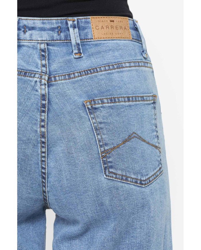 JEANS A PALAZZO IN DEMIM STRETCH 12oz. COMFORT FIT JEANS A PALAZZO IN DEMIM STRETCH 12oz. COMFORT FIT