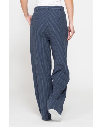 PANTALONE PALAZZO IN TESSUTO LINO COTONE PANTALONE PALAZZO IN TESSUTO LINO COTONE