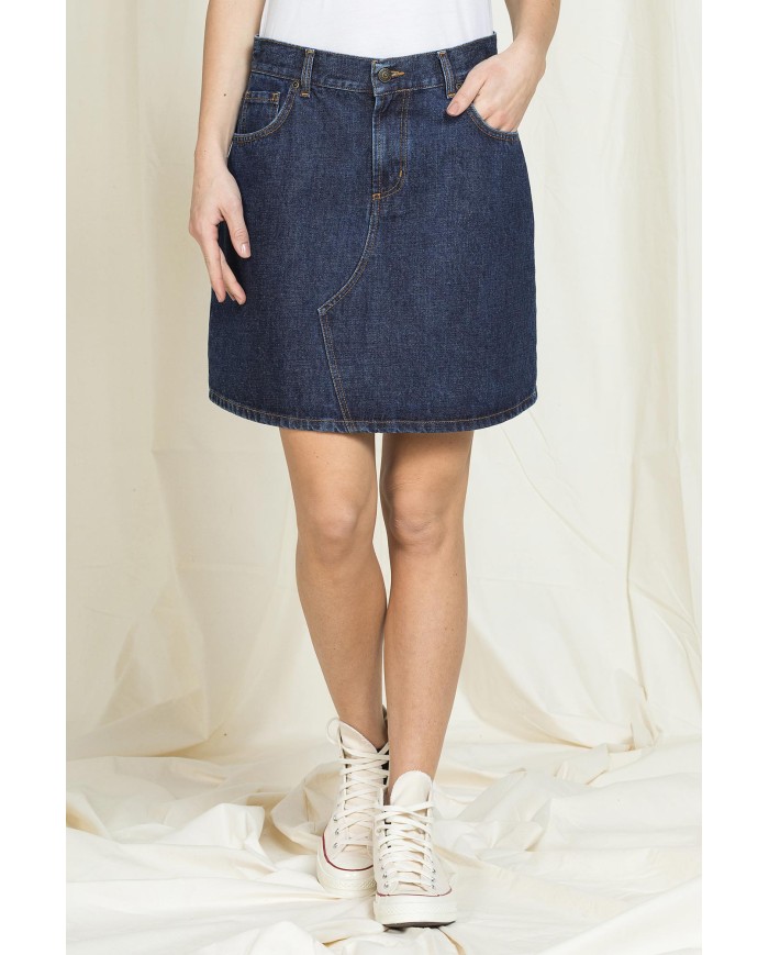 MINIGONNA A VITA ALTA