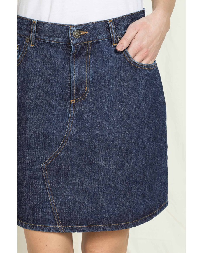 MINIGONNA A VITA ALTA