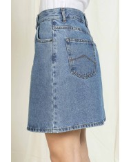 MINIGONNA A VITA ALTA