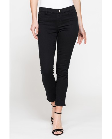 LEGG-JEANS CAPRI CON ZIP SUL FONDO IN GABARDINA SUPER STRETCH 9,3oz LEGG-JEANS CAPRI CON ZIP SUL FONDO IN GABARDINA SUPER STRETCH 9,3oz