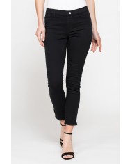 LEGG-JEANS CAPRI CON ZIP SUL FONDO IN GABARDINA SUPER STRETCH 9,3oz