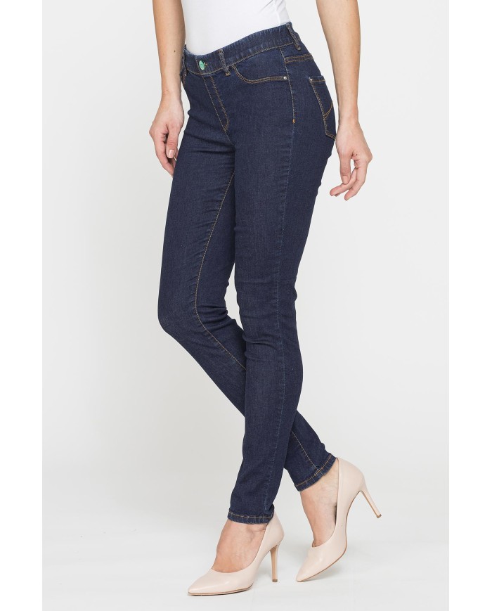 LEGG-JEANS DONNA ALOE in denim  super stretch.