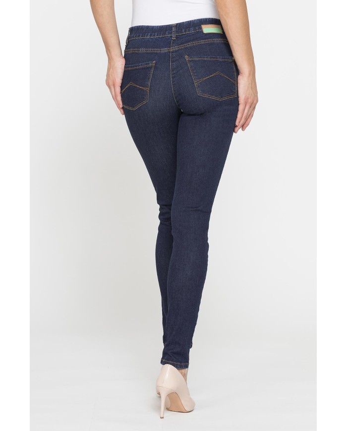 LEGG-JEANS DONNA ALOE in denim  super stretch.