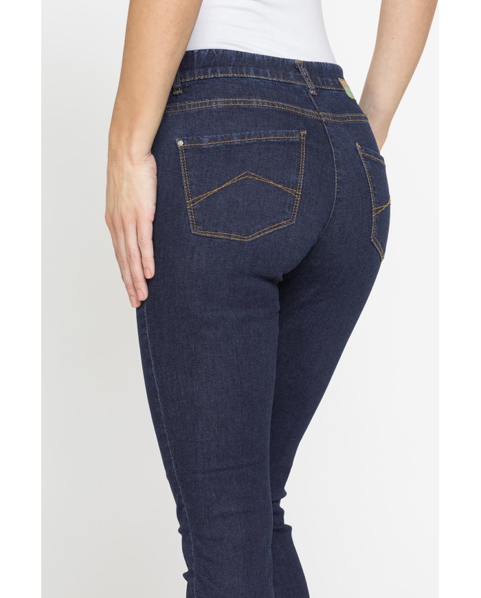 LEGG-JEANS DONNA ALOE in denim  super stretch.
