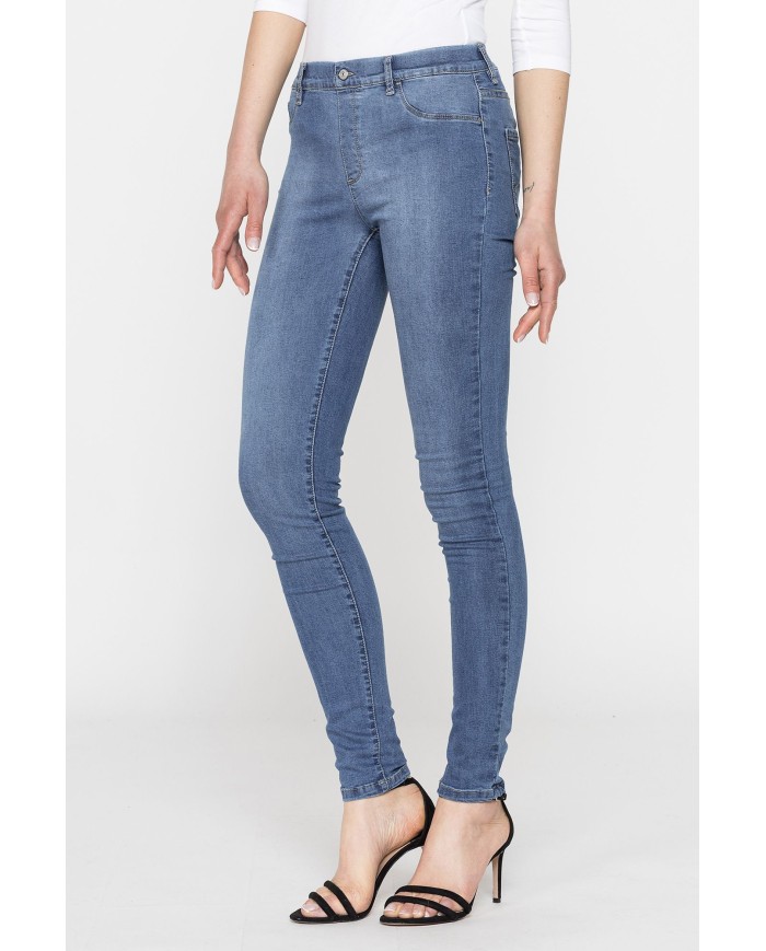 LEGG-JEANS DONNA denim super stretch