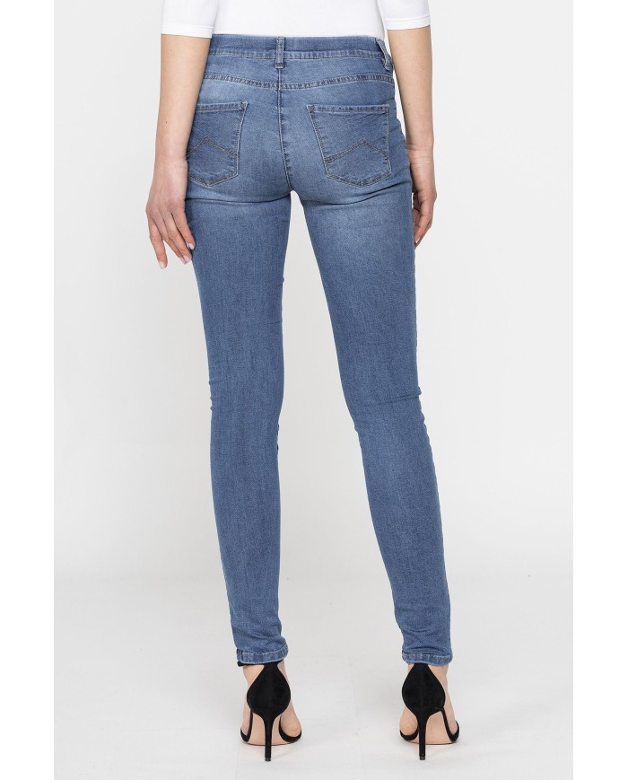 LEGG-JEANS DONNA denim super stretch