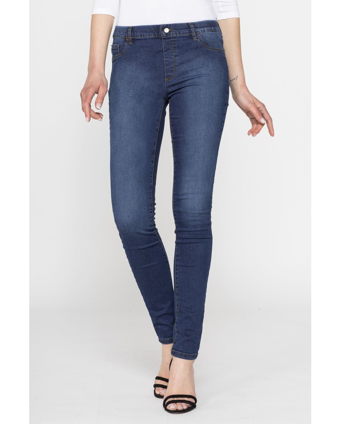 LEGG-JEANS DONNA denim super stretch