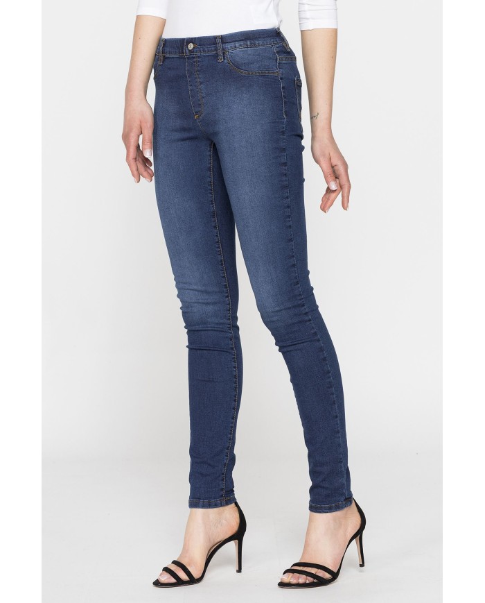 LEGG-JEANS DONNA denim super stretch