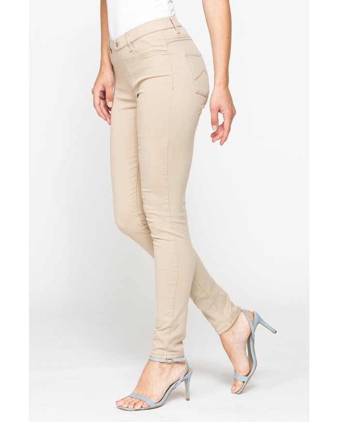 LEGG-JEANS IN GABARDINE SUPER STRETCH 9,3oz
