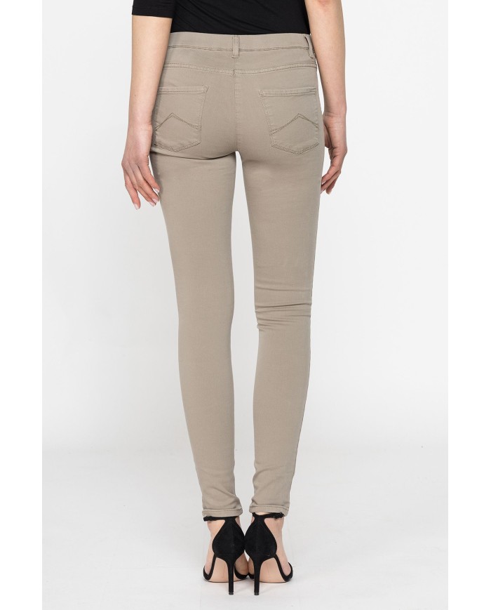 LEGG-JEANS IN GABARDINE SUPER STRETCH 9,3oz
