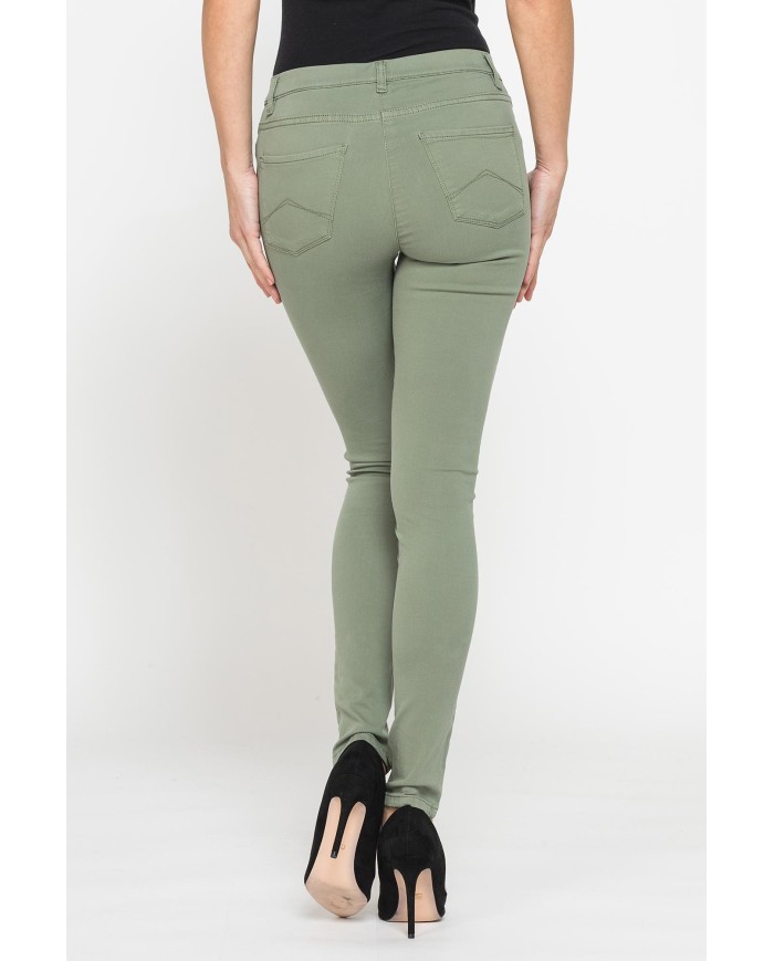 LEGG-JEANS IN GABARDINE SUPER STRETCH 9,3oz
