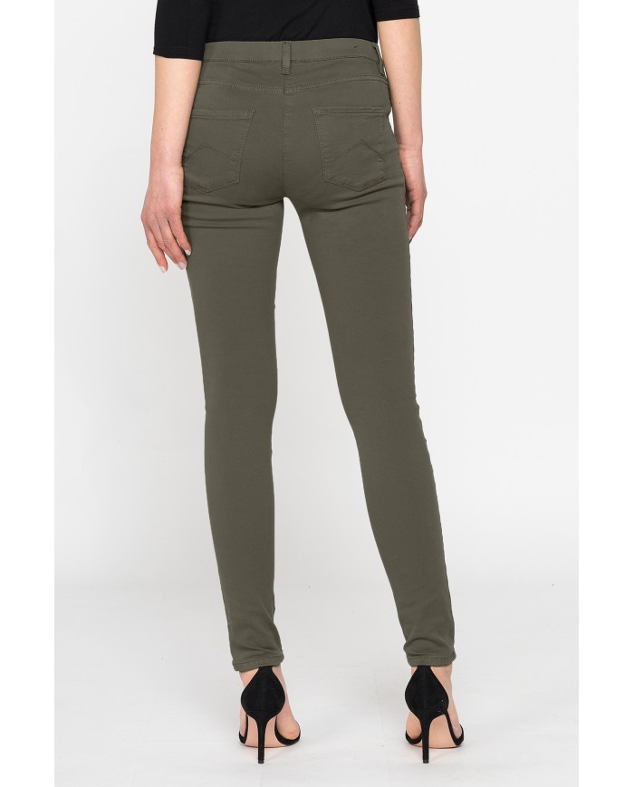 LEGG-JEANS IN GABARDINE SUPER STRETCH 9,3oz