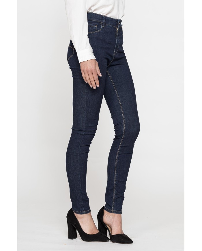 JEANS DONNA VITA ALTA 5 TASCHE MOD.773B IN DENIM STRETCH