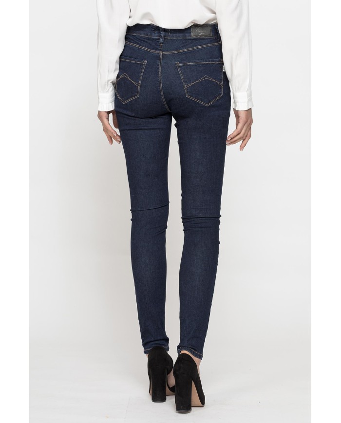 JEANS DONNA VITA ALTA 5 TASCHE MOD.773B IN DENIM STRETCH