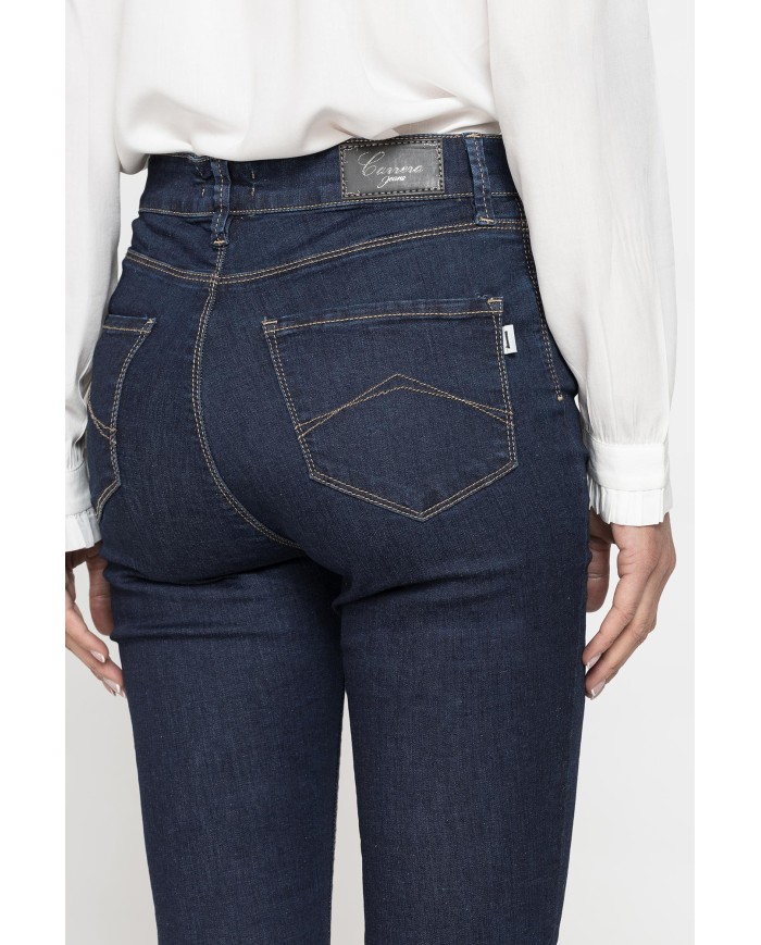 JEANS DONNA VITA ALTA 5 TASCHE MOD.773B IN DENIM STRETCH