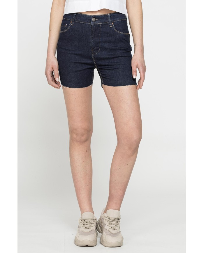 SHORTS ADERENTI A VITA ALTA