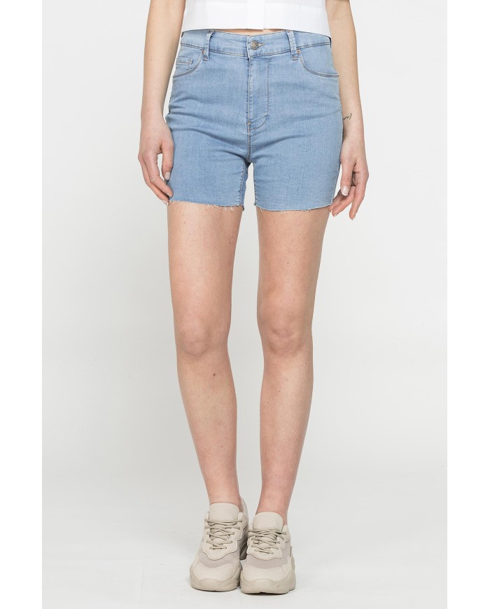 SHORTS ADERENTI A VITA ALTA