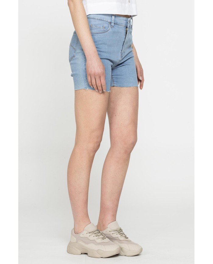 SHORTS ADERENTI A VITA ALTA