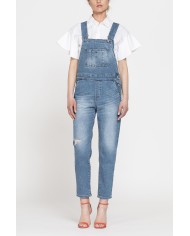 SALOPETTE MOD.776D IN DENIM STRETCH 12oz. Vestibilità regolare.SPINTECH ELASTIC COTONE SULLA PELLE