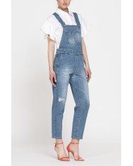 SALOPETTE MOD.776D IN DENIM STRETCH 12oz. Vestibilità regolare.SPINTECH ELASTIC COTONE SULLA PELLE